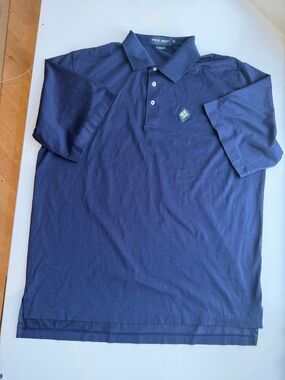 Men’s Navy Polo Golf by Ralph Lauren Short Sleeve 100% Pima Cotton XL